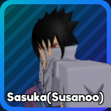 Sasuka (Susanoo) unit from the Anime Fantasy: RE Roblox experience.